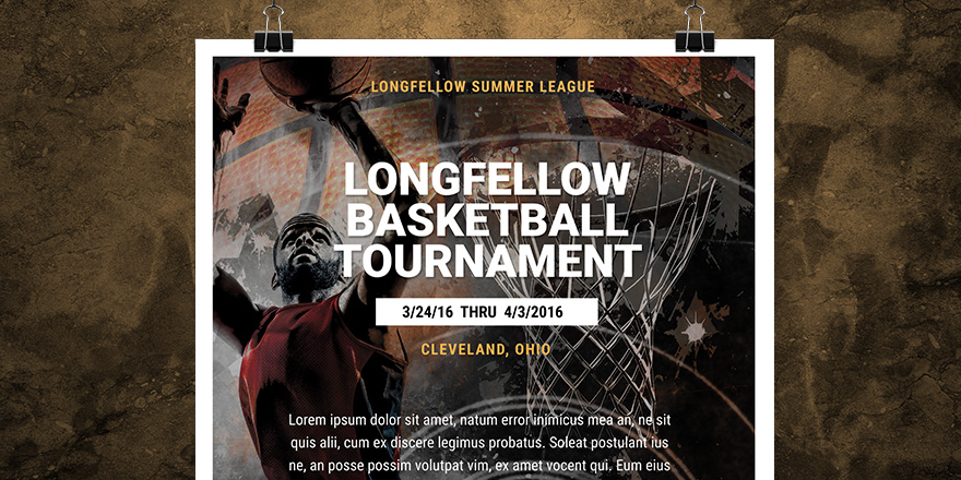 Basketball Tournament Promotions Generator