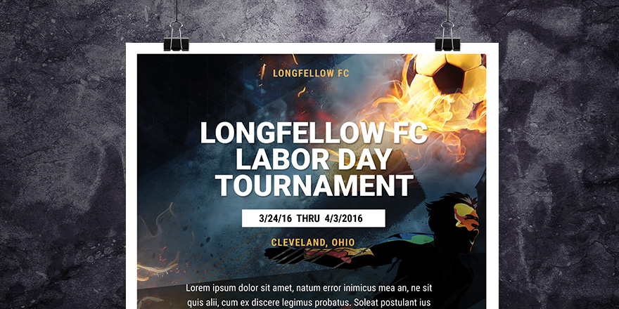 Soccer Tournament Promotions Generator
